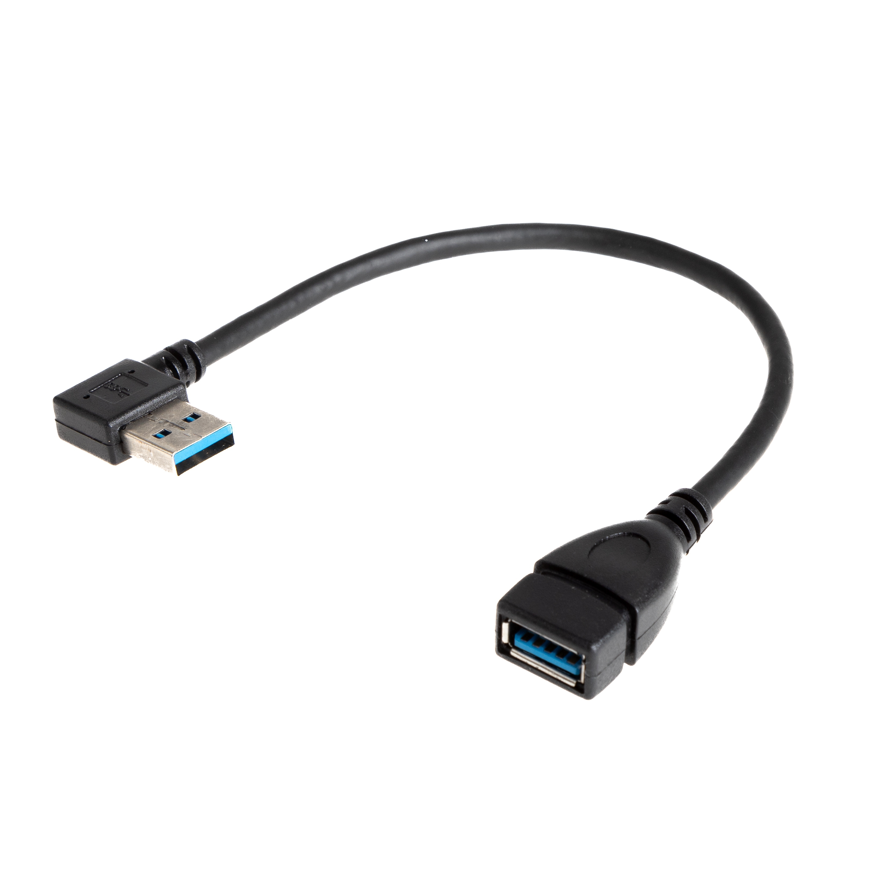 USB 3.0 Verlängerung AA ABGEWINKELT RECHTS ca. 20cm