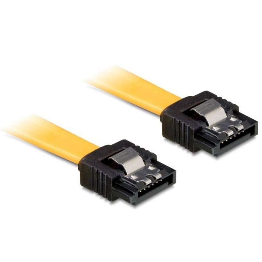 SATA-Kabel 6Gb/s 2x gerader Stecker 70cm SATA-Kabel 6Gb/s 2x gerader Stecker 70cm