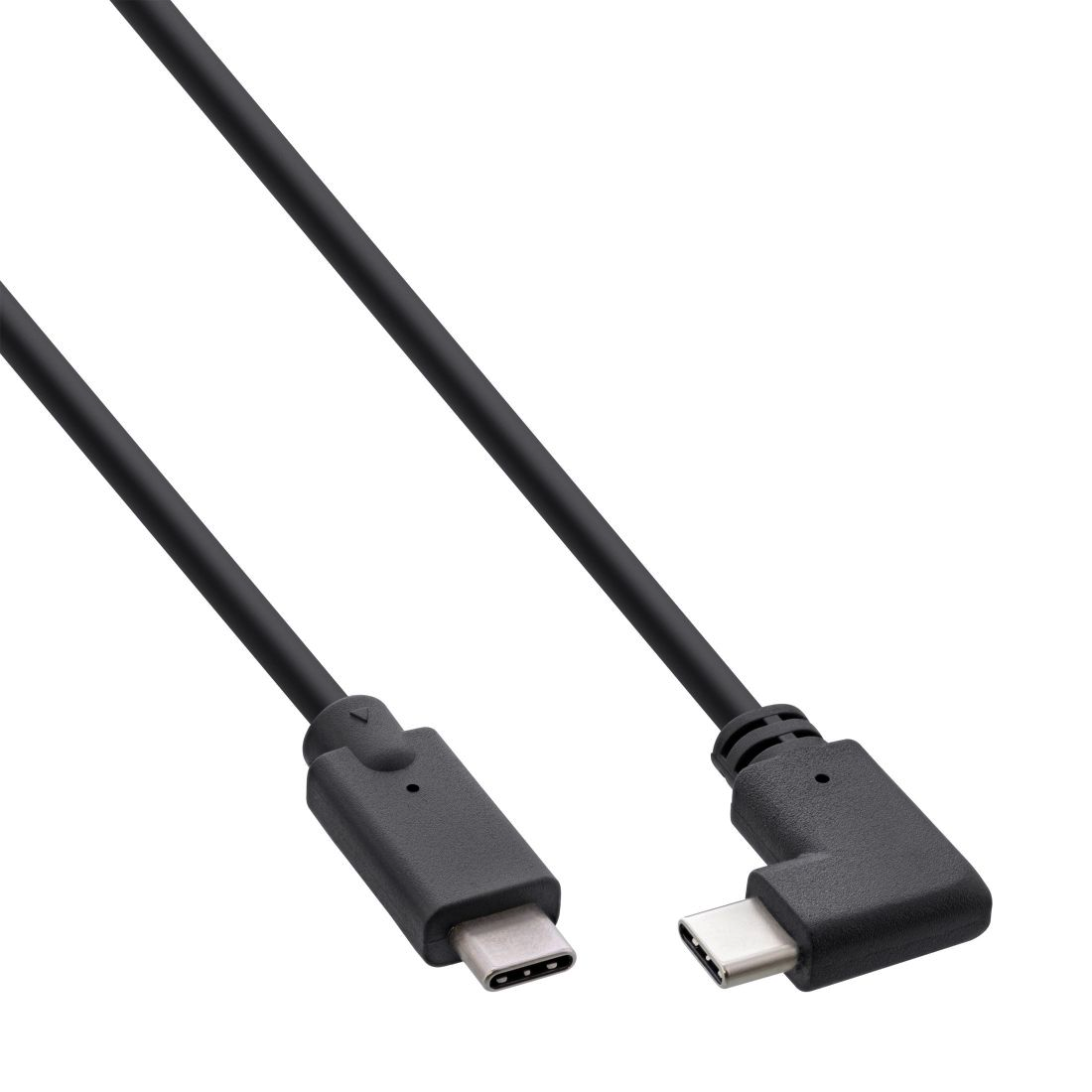 Kabel USB Type-C™ Stecker 90° gewinkelt auf Type-C™ Stecker 30cm