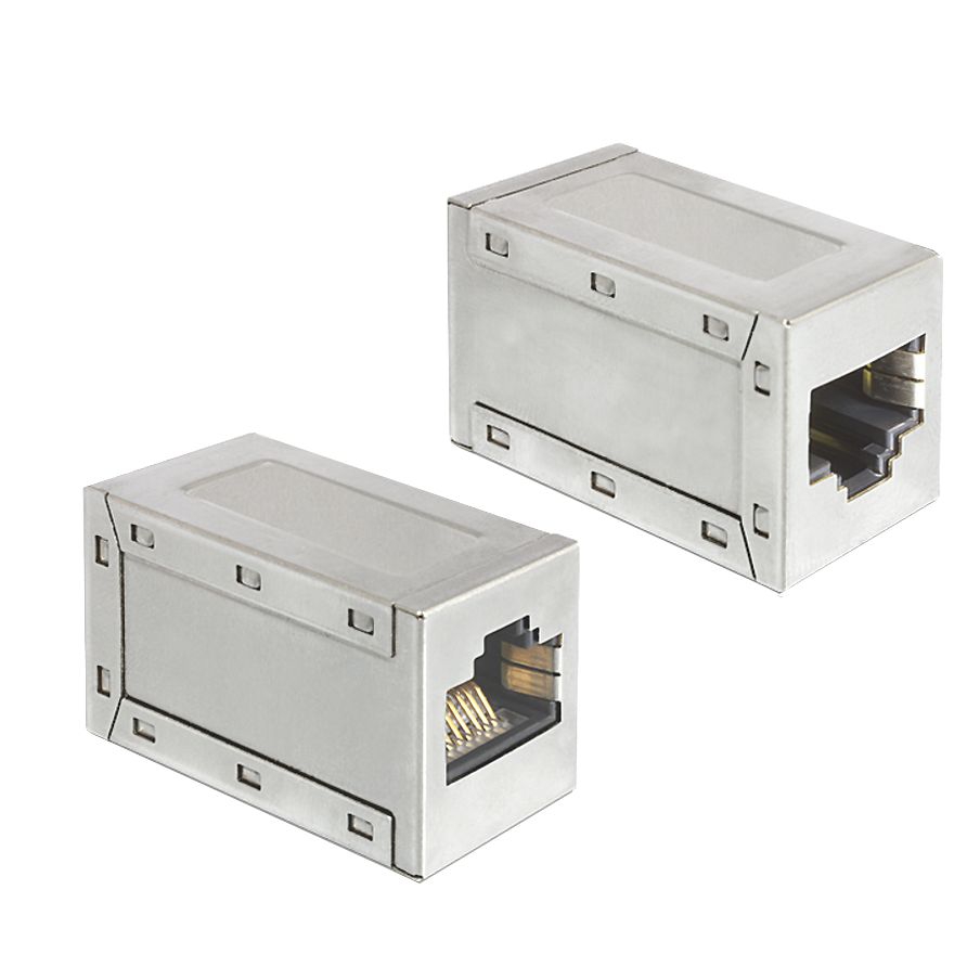 Ethernet Gender-Changer 2x RJ-45-Buchse CAT.6a