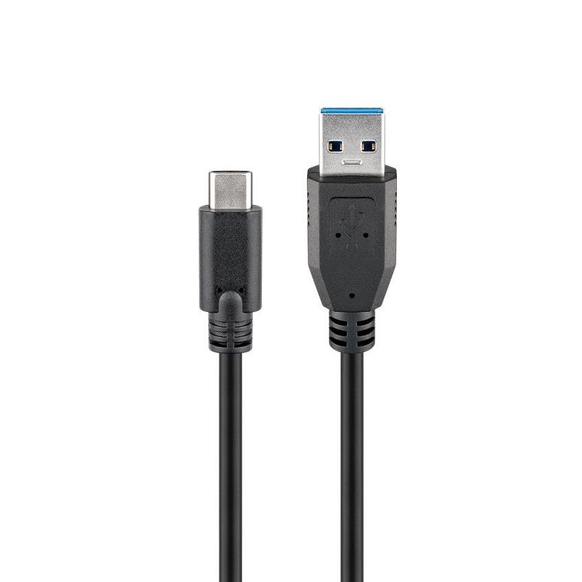 USB-Kabel Type-C™ Stecker auf USB 3.0 A Stecker 2m USB-Kabel Type-C™ Stecker auf USB 3.0 A Stecker 2m