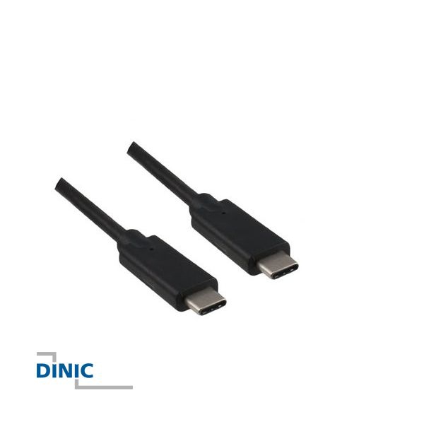 USB Kabel 2x Type-C™ Stecker, 10 Gbps, Power Delivery 5A, 1m, von DINIC USB Kabel 2x Type-C™ Stecker, 10 Gbps, Power Delivery 5A, 1m, von DINIC