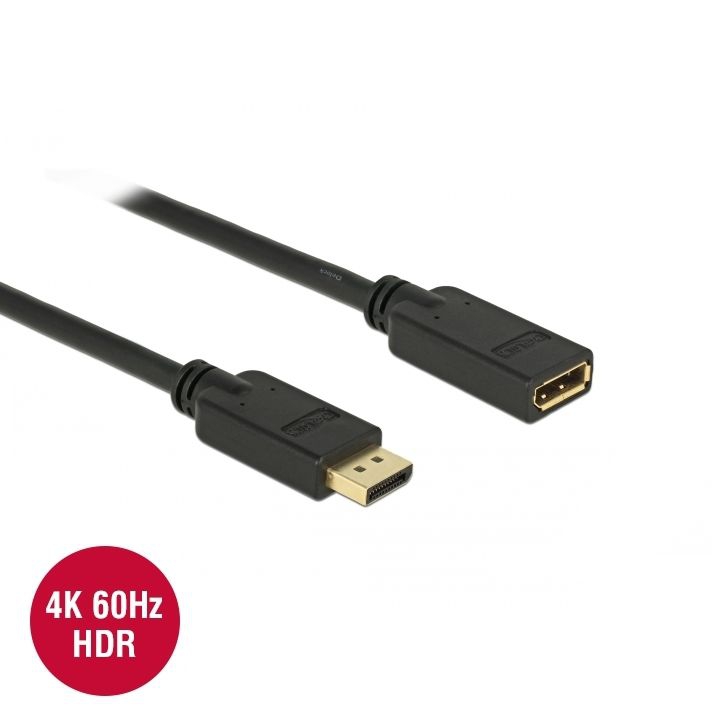 DisplayPort-Verlängerung 4K 60Hz 2m