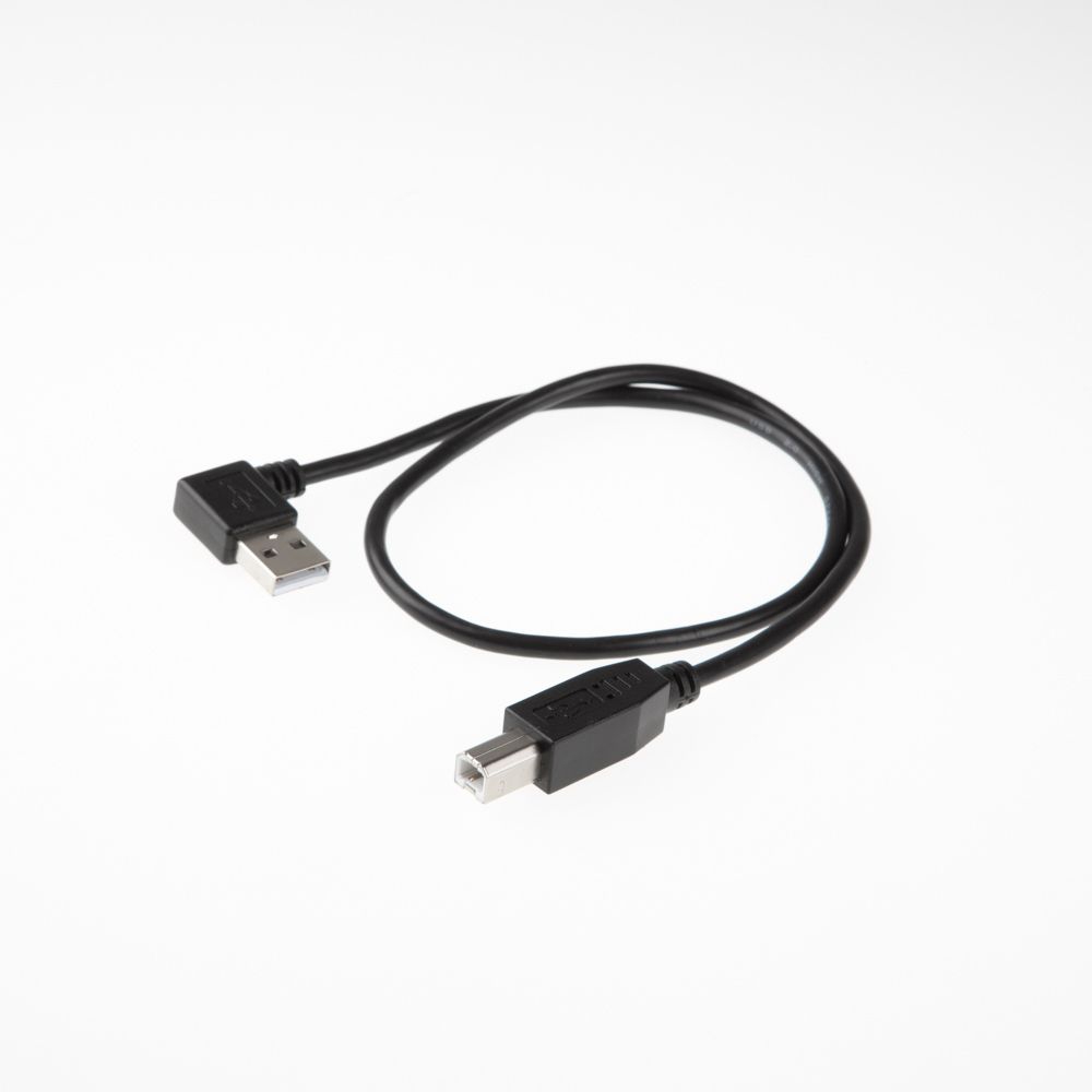 USB-Kabel Stecker A abgewinkelt LINKS 50cm
