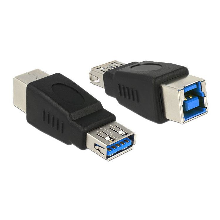 USB 3.0 Adapter A-Buchse auf B-Buchse USB 3.0 Adapter A-Buchse auf B-Buchse