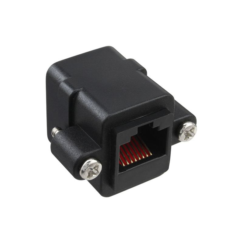 RJ45-Montageadapter Cat.5e mit 2x RJ45 weiblich für Netzwerk u.a. RJ45-Montageadapter Cat.5e mit 2x RJ45 weiblich für Netzwerk u.a.