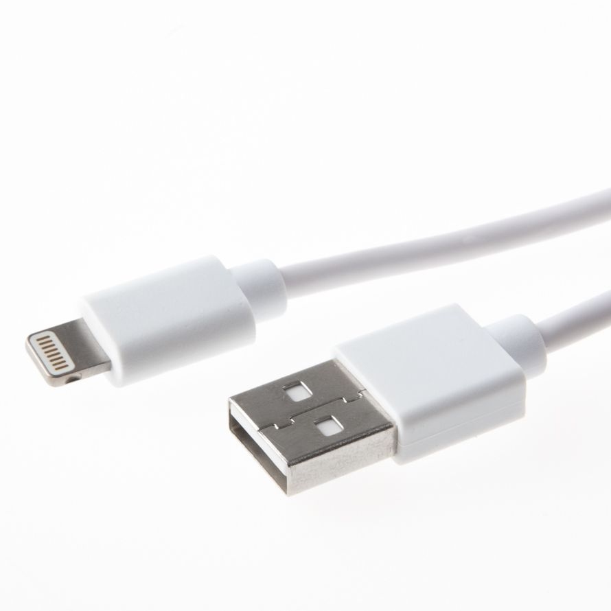 Lade- & Sync-Kabel für iPhone, USB A an Lightning-Port, Apple MFI zertifiziert, 2m Lade- & Sync-Kabel für iPhone, USB A an Lightning-Port, Apple MFI zertifiziert, 2m