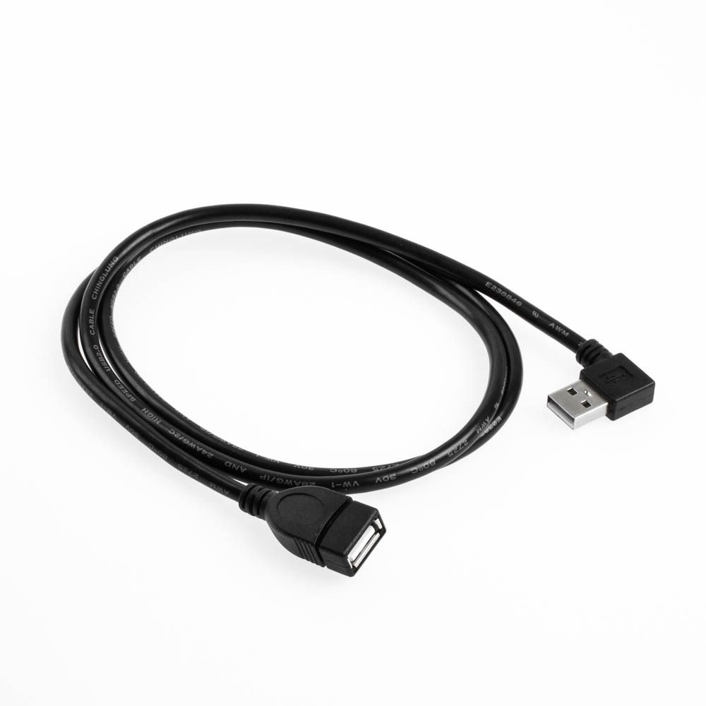 USB-Verlängerung AA ABGEWINKELT RECHTS 1m USB-Verlängerung AA ABGEWINKELT RECHTS 1m