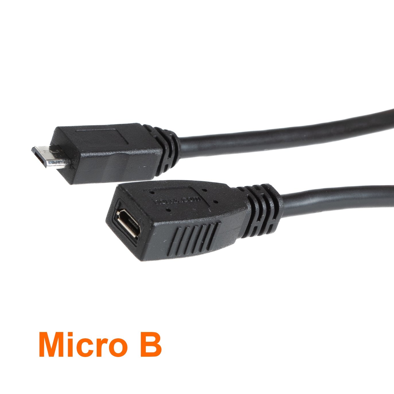 USB 2.0 Micro B Verlängerung in PREMIUM-Qualität, 50cm