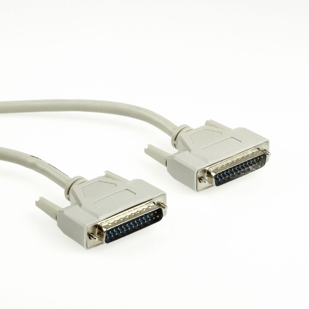 Datenkabel 2x DSub-25 männlich 1-zu-1 verbunden 5m Datenkabel 2x DSub-25 männlich 1-zu-1 verbunden 5m