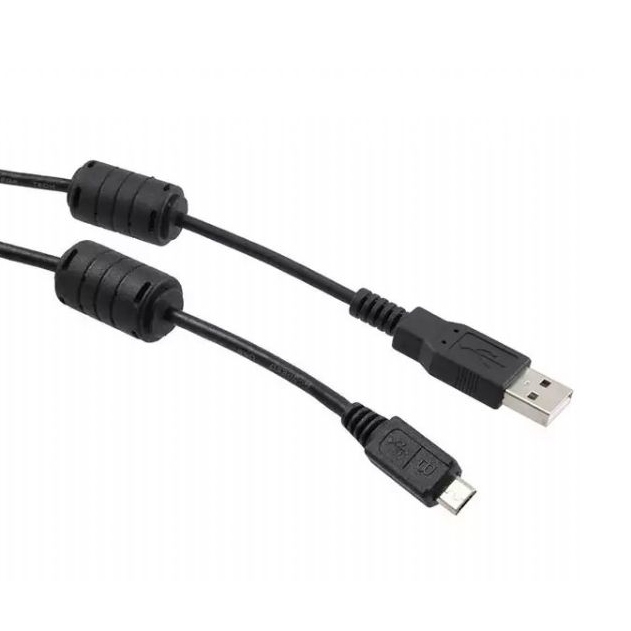 Micro B USB 2.0 Kabel PREMIUM+ Qualität 2x Ferritkern, 1m Micro B USB 2.0 Kabel PREMIUM+ Qualität 2x Ferritkern, 1m