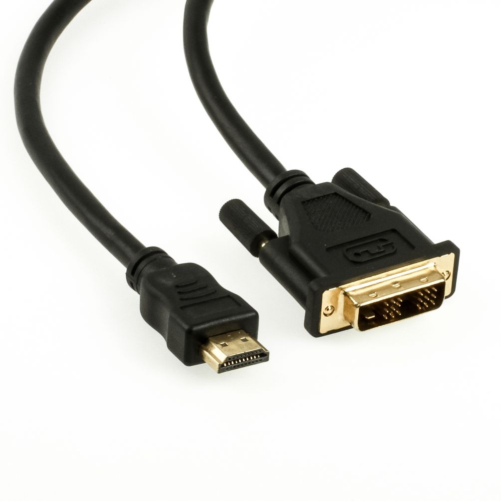 Adapterkabel HDMI auf DVI, DVI-Steckertyp 18+1, PREMIUM, 3m Adapterkabel HDMI auf DVI, DVI-Steckertyp 18+1, PREMIUM, 3m