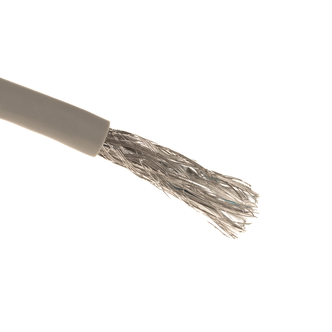Cat.6 Netzwerkkabel PREMIUM Qualität S/FTP (PIMF) 250Mhz grau 25cm
