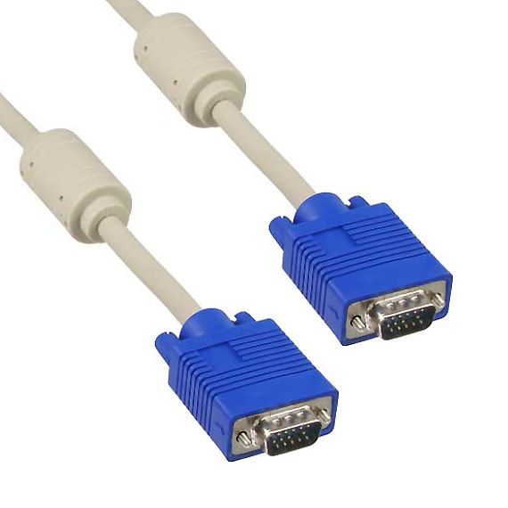 S-VGA Monitorkabel PREMIUM mit 2 Ferritkernen 30cm (PC-99) S-VGA Monitorkabel PREMIUM mit 2 Ferritkernen 30cm (PC-99)