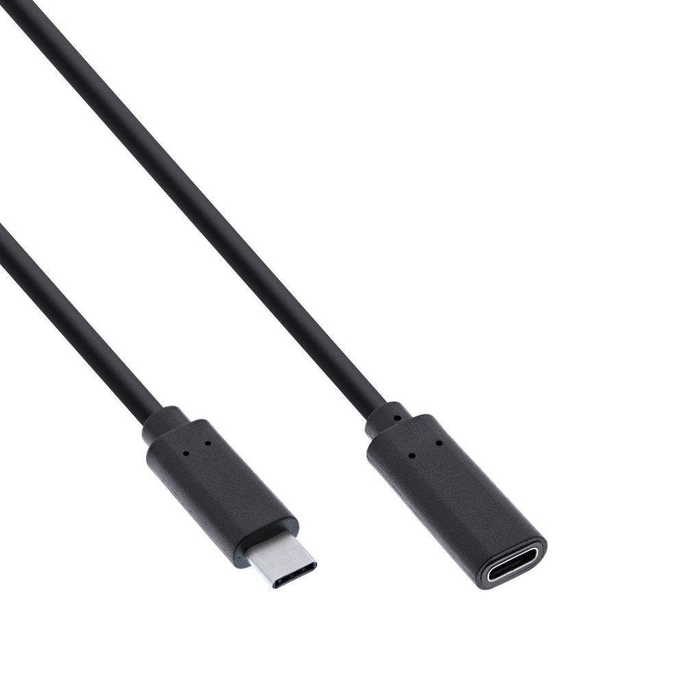 USB-Verlängerungskabel Type-C™ Stecker-Buchse, 10Gbps, 3A, 50cm USB-Verlängerungskabel Type-C™ Stecker-Buchse, 10Gbps, 3A, 50cm