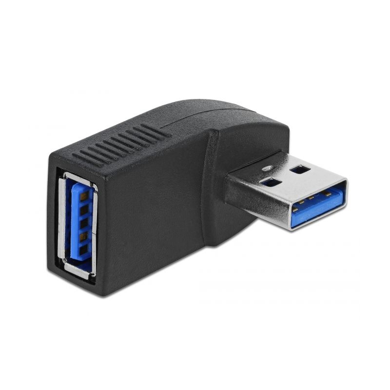 USB-Winkeladapter A 90° nach RECHTS gewinkelt (für USB 3.0, 2.0 & 1.1) USB-Winkeladapter A 90° nach RECHTS gewinkelt (für USB 3.0, 2.0 & 1.1)