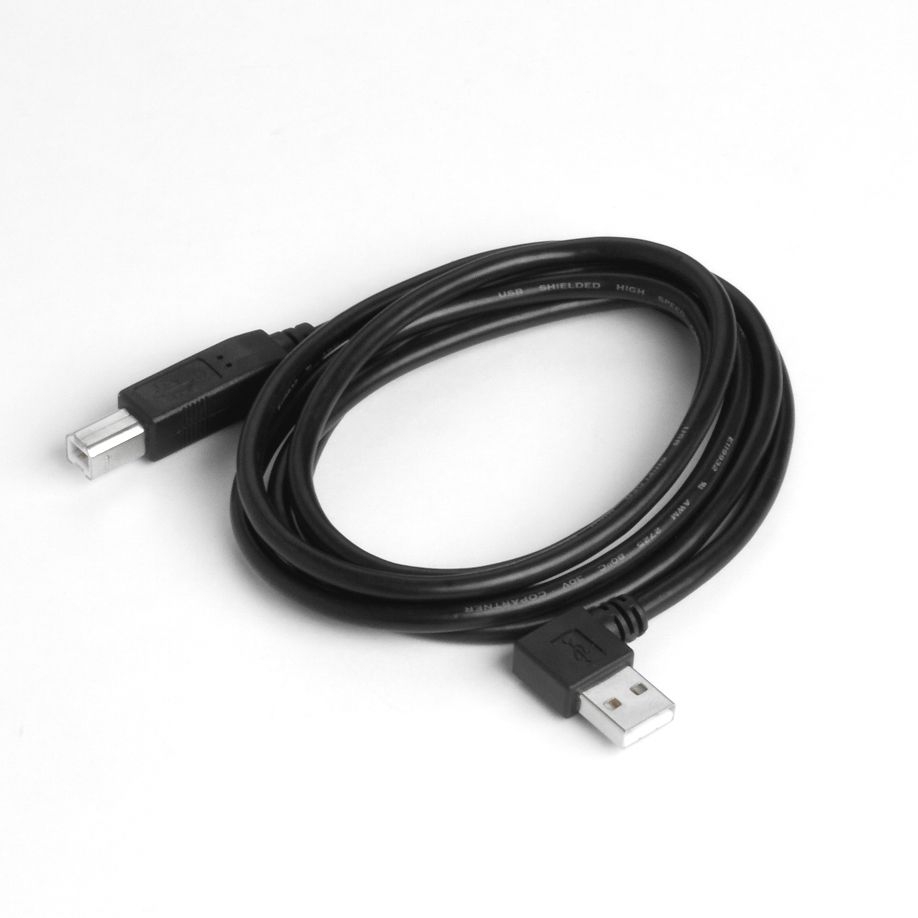 USB-Kabel Stecker A abgewinkelt LINKS 150cm USB-Kabel Stecker A abgewinkelt LINKS 150cm