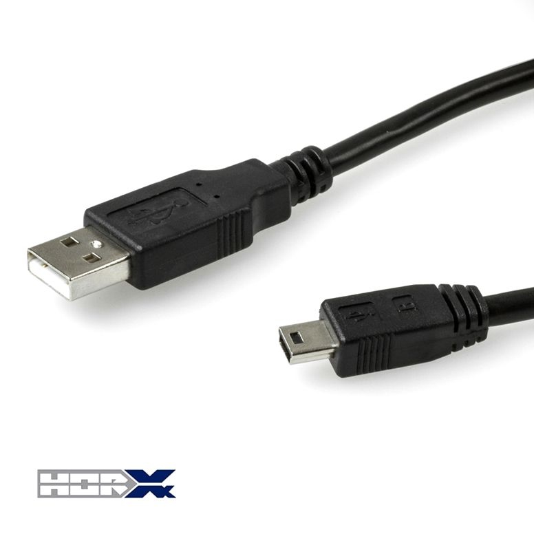 USB-Kabel A an Mini B PREMIUM 5m