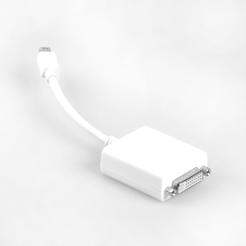 Adapter Mini-DisplayPort männlich auf DVI weiblich Adapter Mini-DisplayPort männlich auf DVI weiblich