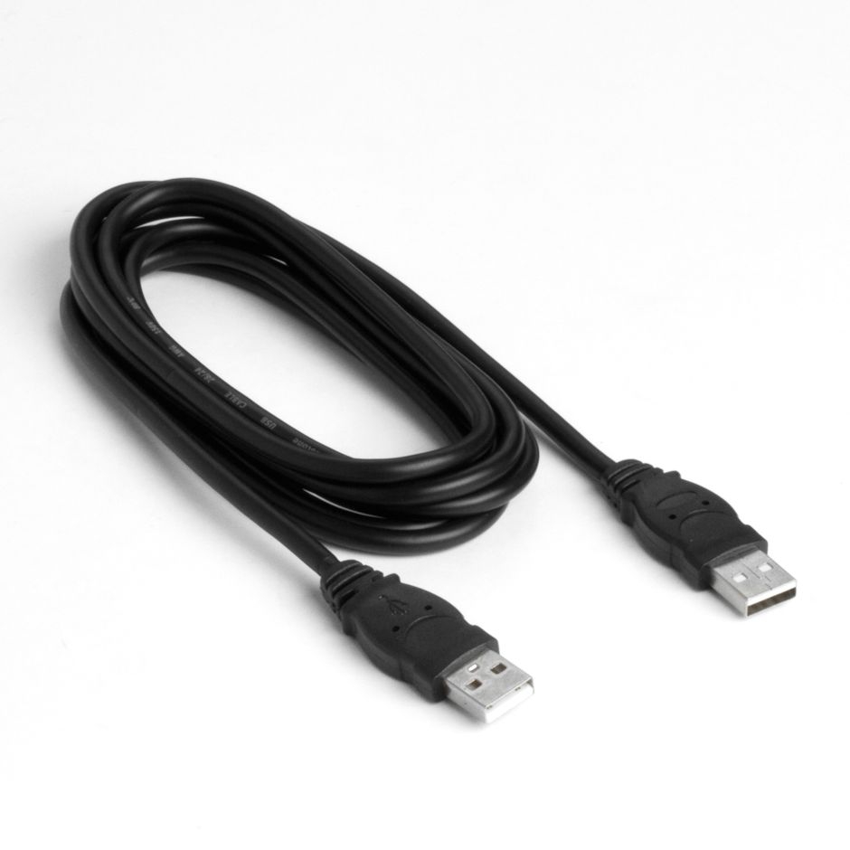 USB 2.0 Spezialkabel mit 2x A Stecker 180cm
