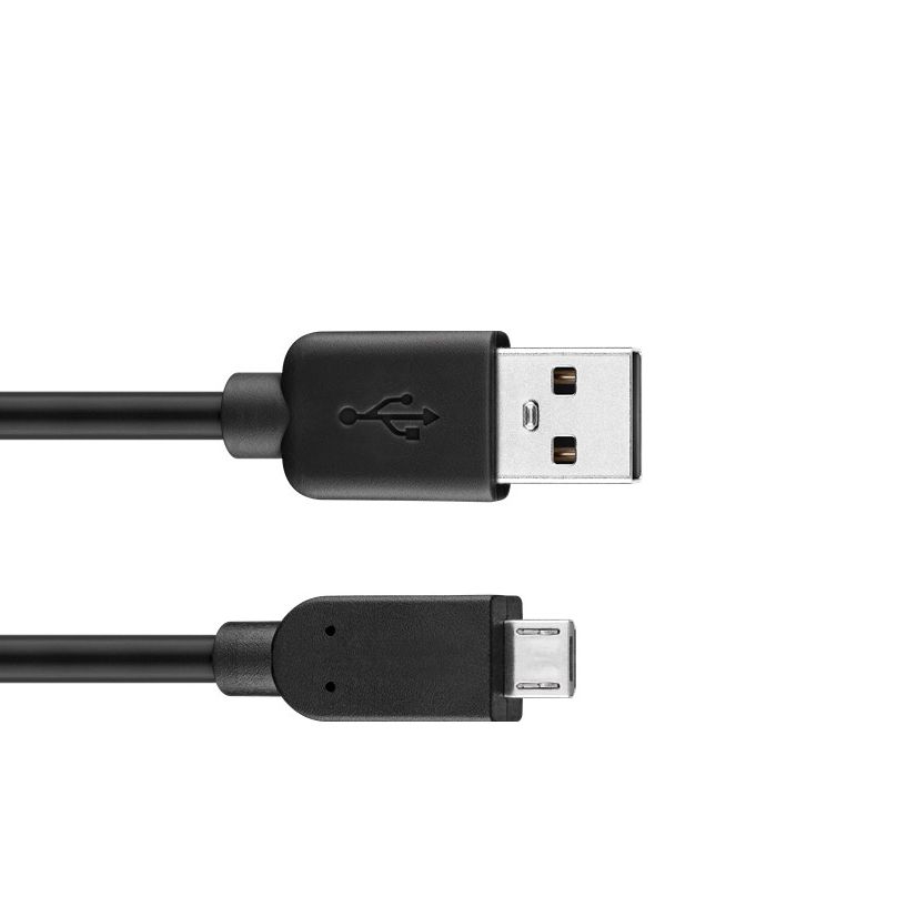 MICRO-USB-Kabel: Stecker USB-A an MICRO-B, ca. 15cm