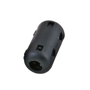 Klappferrit für Rundkabel mit max. 5mm Durchmesser, schwarz Klappferrit für Rundkabel mit max. 5mm Durchmesser, schwarz
