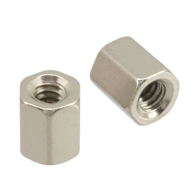 Doppelmuttern mit Innengewinde UNC 4-40, 2er Pack Doppelmuttern mit Innengewinde UNC 4-40, 2er Pack