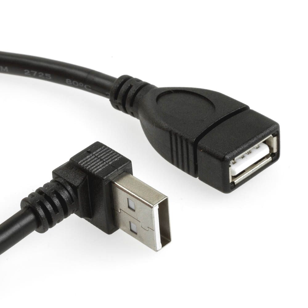 USB-Verlängerung AA ABGEWINKELT UNTEN 50cm