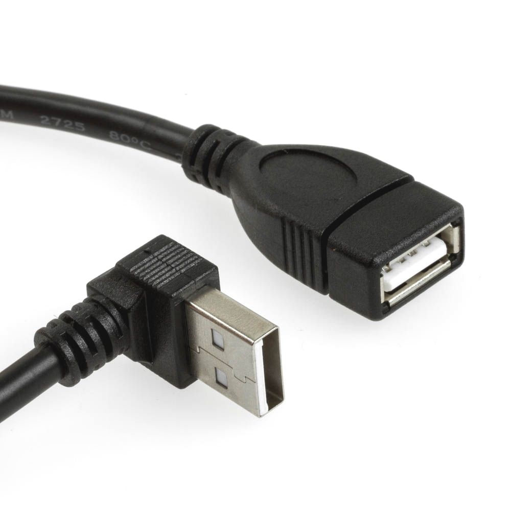 USB-Verlängerung AA ABGEWINKELT UNTEN 50cm USB-Verlängerung AA ABGEWINKELT UNTEN 50cm