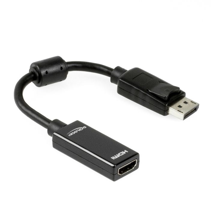 Adapterkabel DisplayPort-Stecker auf HDMI-Buchse Adapterkabel DisplayPort-Stecker auf HDMI-Buchse