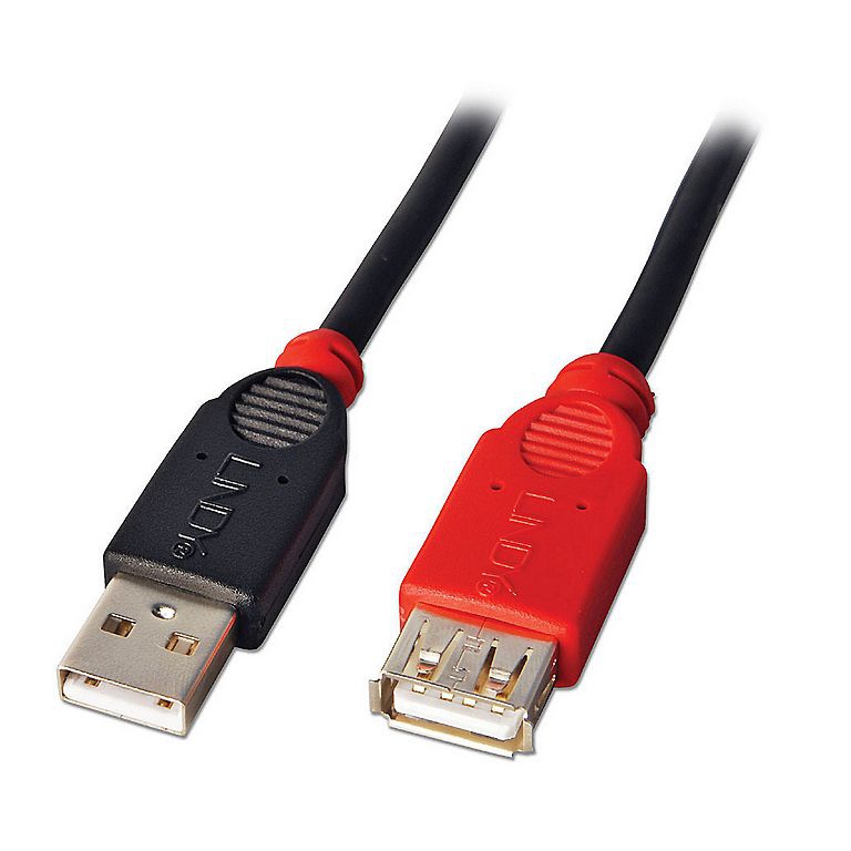 Aktive USB 2.0 Verlängerung mit A-Buchse in kleiner Bauform 5m Aktive USB 2.0 Verlängerung mit A-Buchse in kleiner Bauform 5m