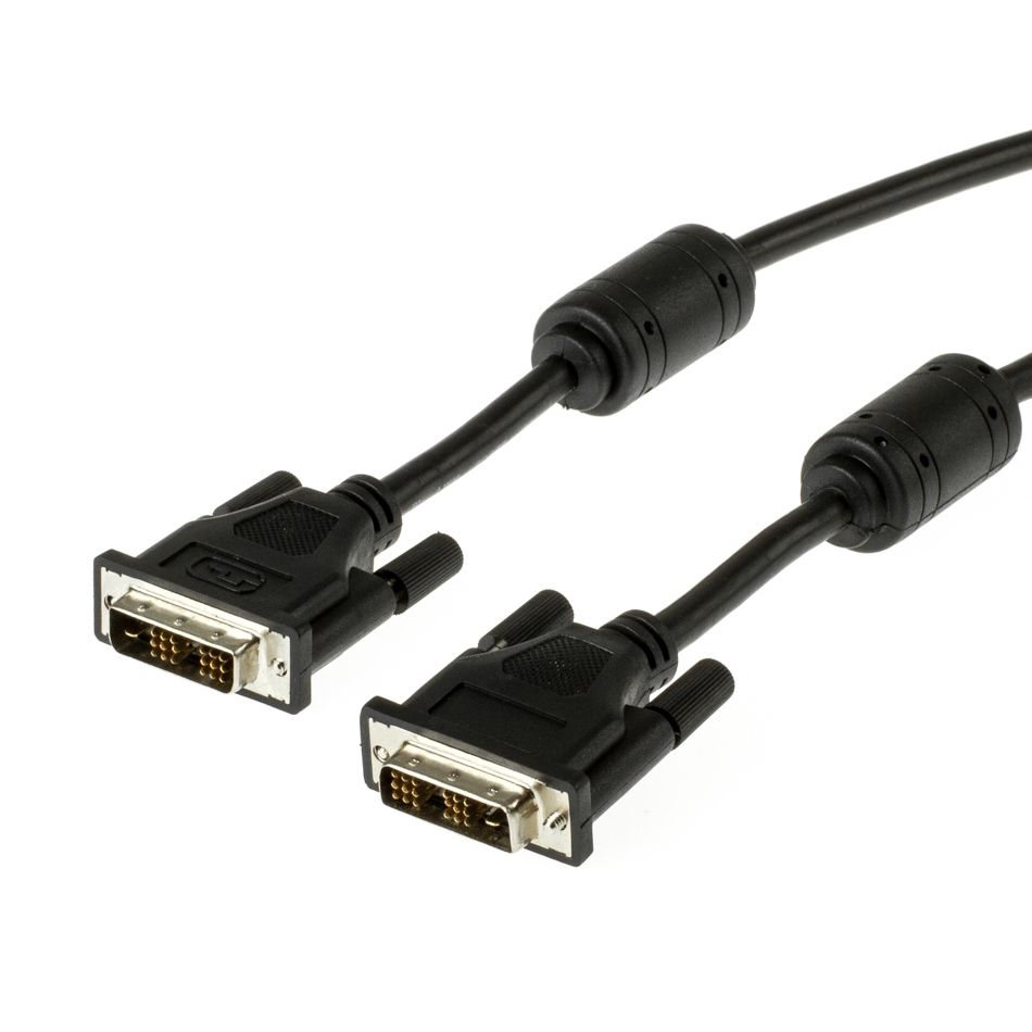 DVI-Kabel DVI-D 18+1 Single Link 2m
