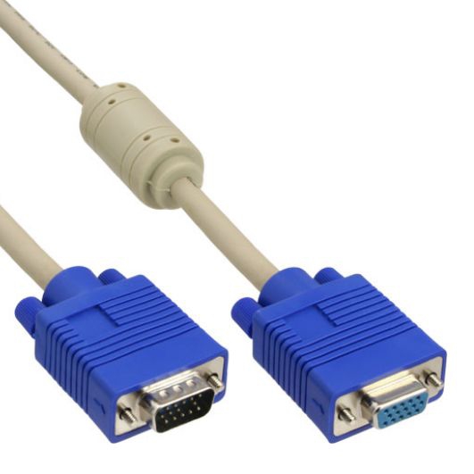 S-VGA Monitorkabel Stecker-Buchse PREMIUM 30cm KURZ S-VGA Monitorkabel Stecker-Buchse PREMIUM 30cm KURZ