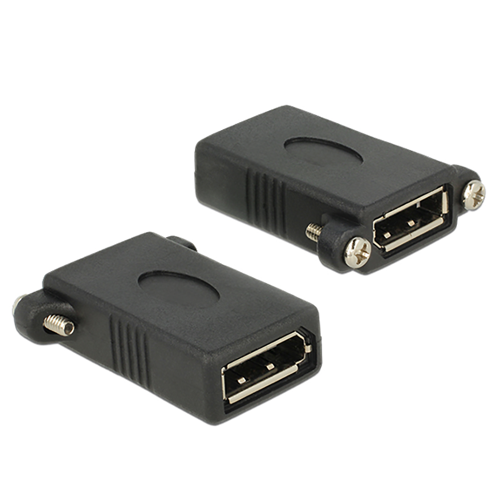 Panel-Montagebuchse DisplayPort für Einbau inkl. Schrauben