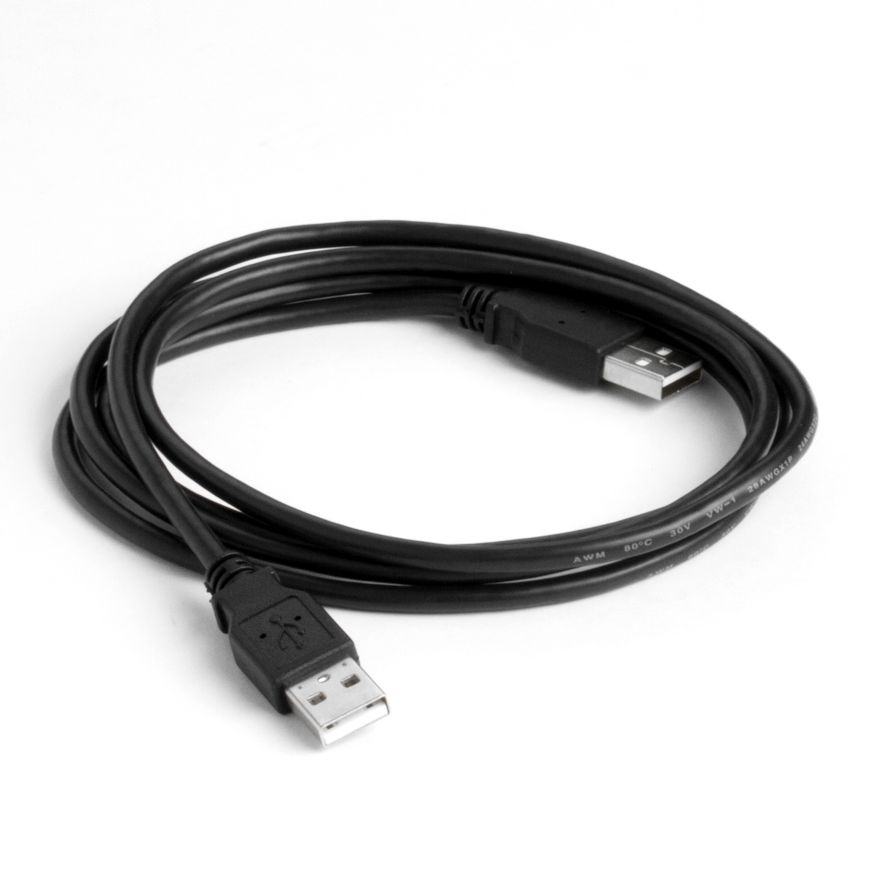 USB 2.0 Spezialkabel mit 2x A Stecker 150cm