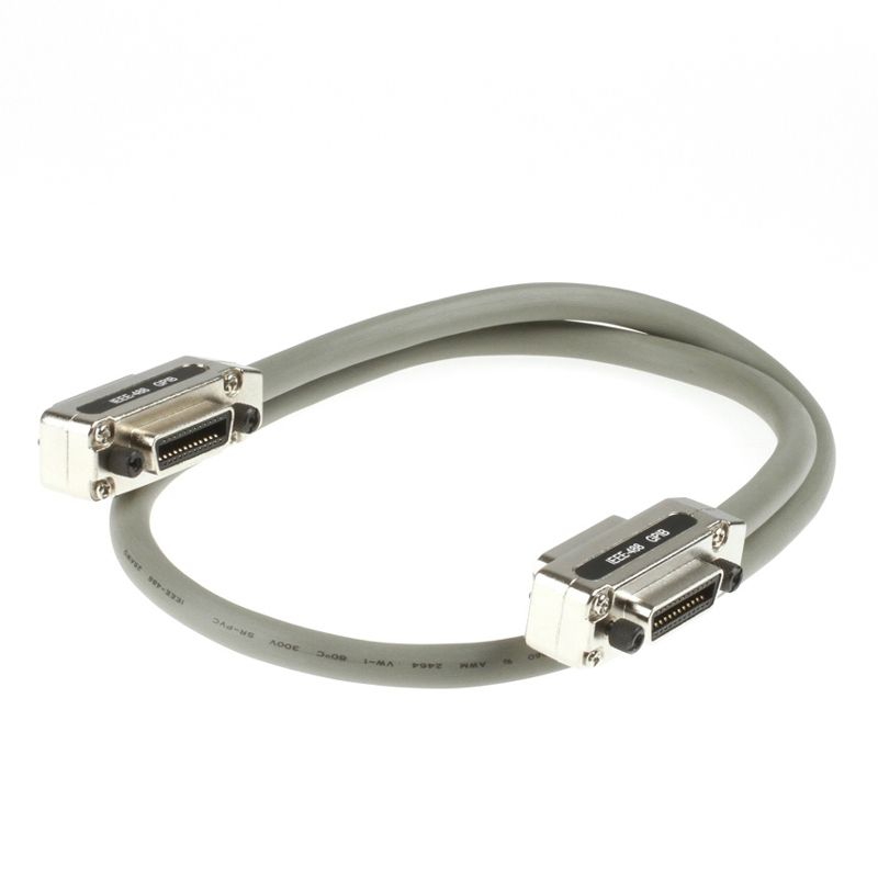 IEEE-488-Bus-Kabel GPIB 2x Cen-24 Stecker/Buchse 1m IEEE-488-Bus-Kabel GPIB 2x Cen-24 Stecker/Buchse 1m