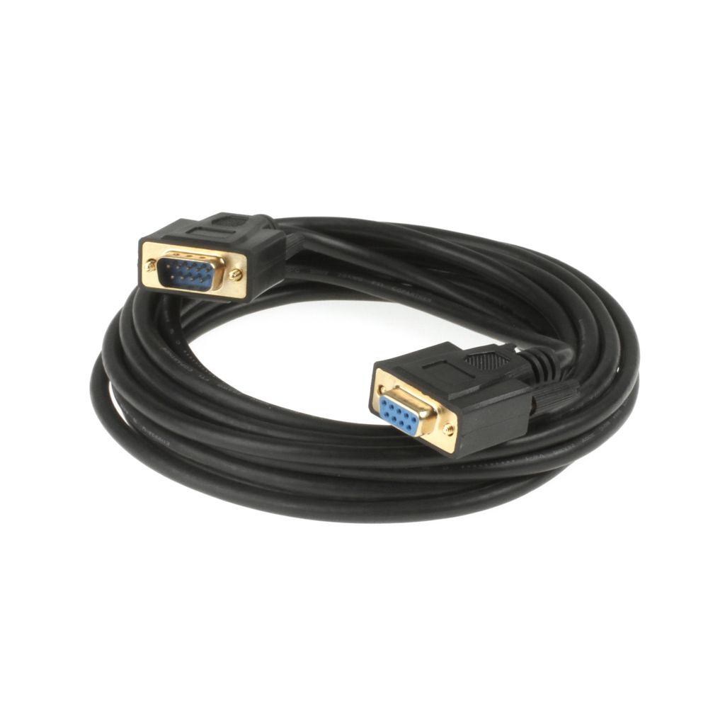 Serielles Kabel DSub-9 Stecker an Buchse PREMIUM-QUALITÄT 5m Serielles Kabel DSub-9 Stecker an Buchse PREMIUM-QUALITÄT 5m