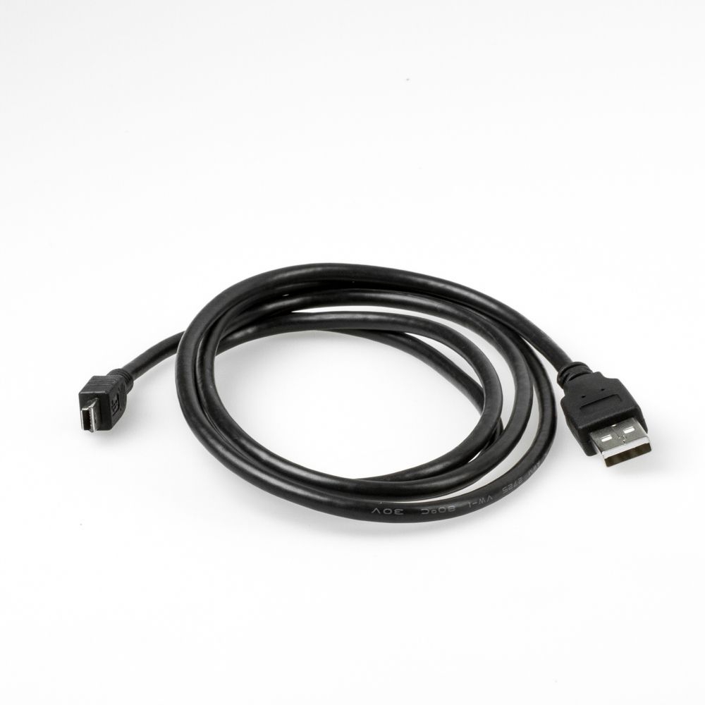 USB 2.0 Kabel mit Stecker A an Mini B, 150cm USB 2.0 Kabel mit Stecker A an Mini B, 150cm
