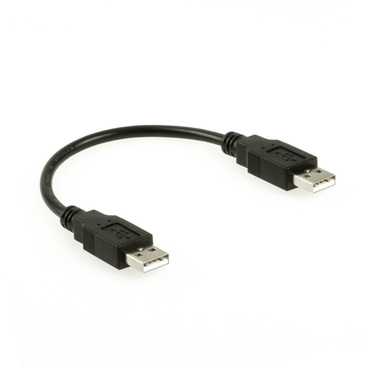 USB 2.0 Spezialkabel mit 2x A Stecker 20cm USB 2.0 Spezialkabel mit 2x A Stecker 20cm