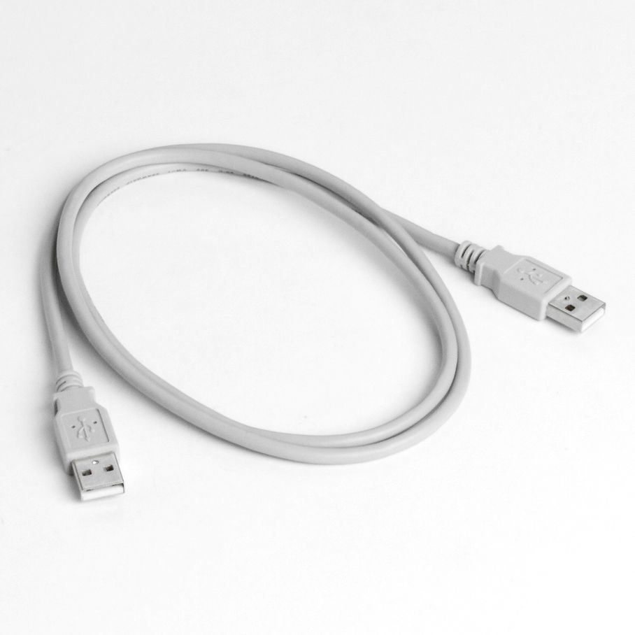 USB 2.0 Spezialkabel mit 2x A Stecker 1m GRAU USB 2.0 Spezialkabel mit 2x A Stecker 1m GRAU