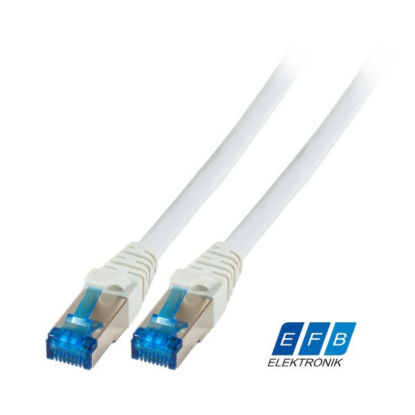 Cat.6A UL approbiertes Patchkabel 500Mhz 10Gbps grau 50cm