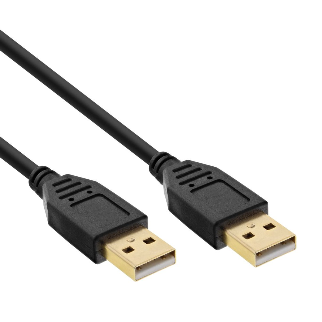 USB 2.0 Spezialkabel mit 2x A Stecker, UL-Kabelmaterial, 5m USB 2.0 Spezialkabel mit 2x A Stecker, UL-Kabelmaterial, 5m