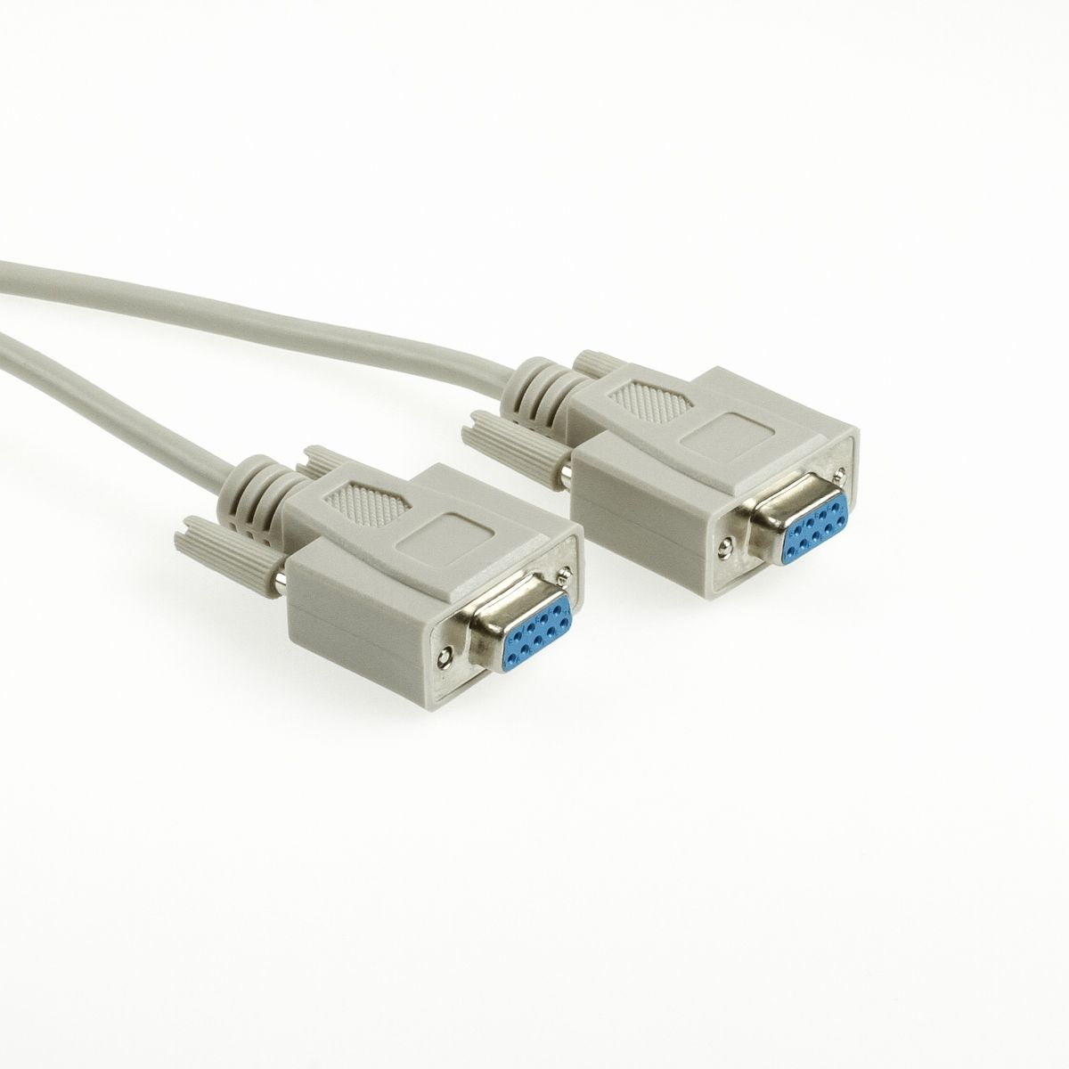 Serielles Kabel 2x DSub-9-Buchse 2m Serielles Kabel 2x DSub-9-Buchse 2m