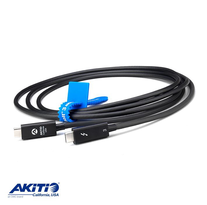 Thunderbolt 3 USB-C Kabel, 40 Gbps, 2m