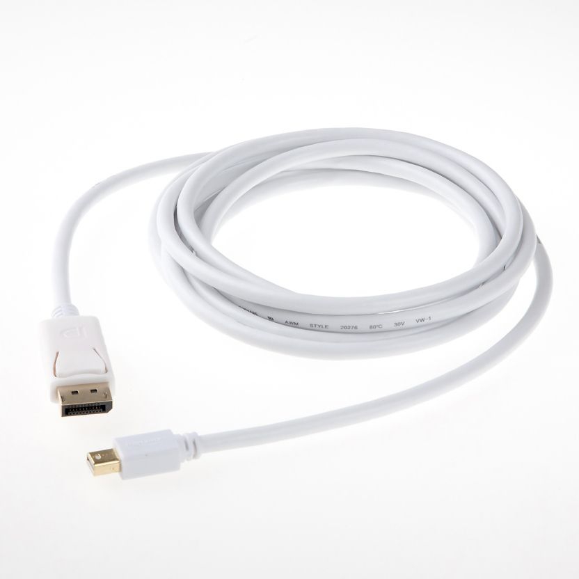 Kabel Mini-DisplayPort auf DisplayPort 3m Kabel Mini-DisplayPort auf DisplayPort 3m