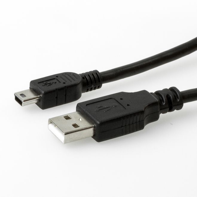 USB-Kabel A an Mini B 80cm