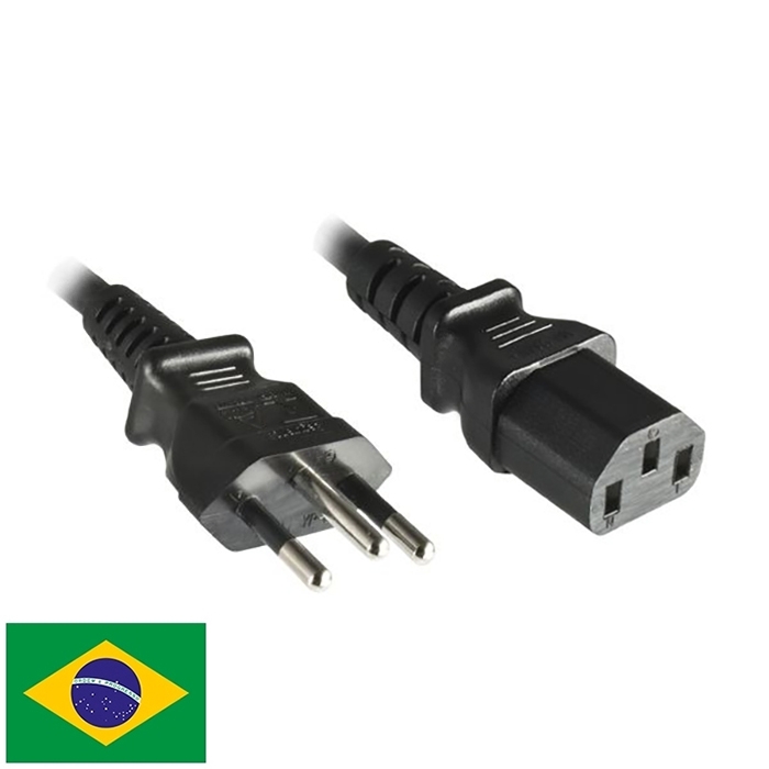 Stromkabel für Brasilien 180cm Stromkabel für Brasilien 180cm