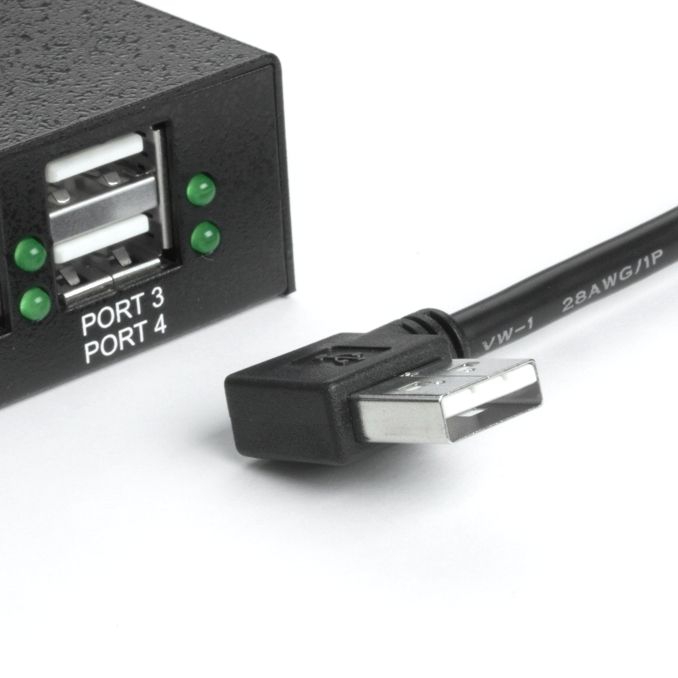 USB 2.0 Kabel AB, Stecker A abgewinkelt RECHTS, 150cm