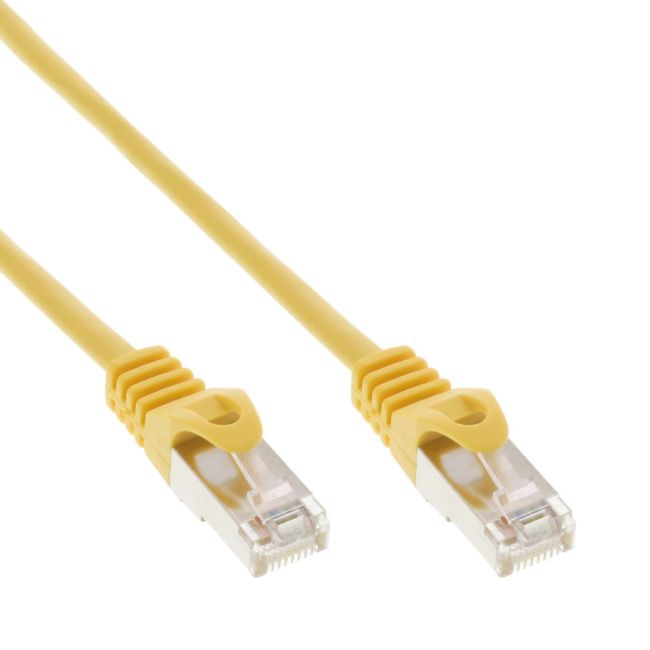 Netzwerkkabel CAT5e 1m GELB Netzwerkkabel CAT5e 1m GELB
