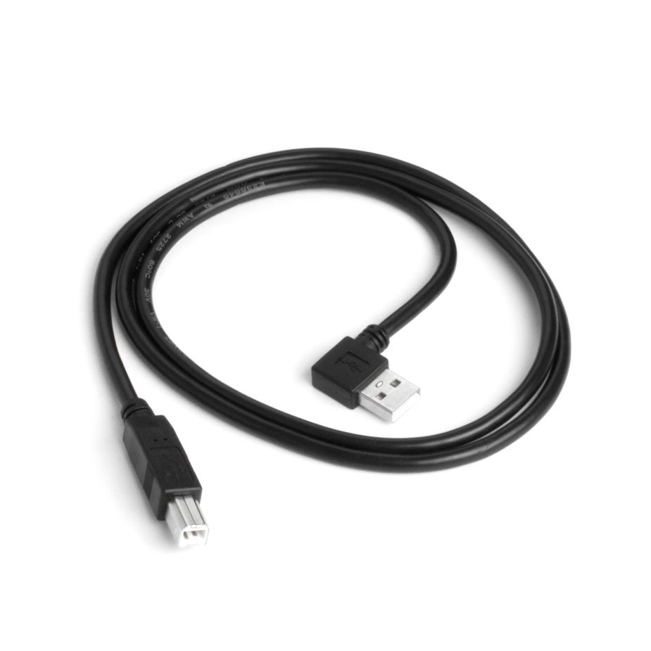 USB-Kabel Stecker A abgewinkelt LINKS 1m